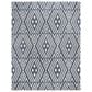 Safavieh Micro-Loop 8" x 10" Navy and Blue Area Rug, , large