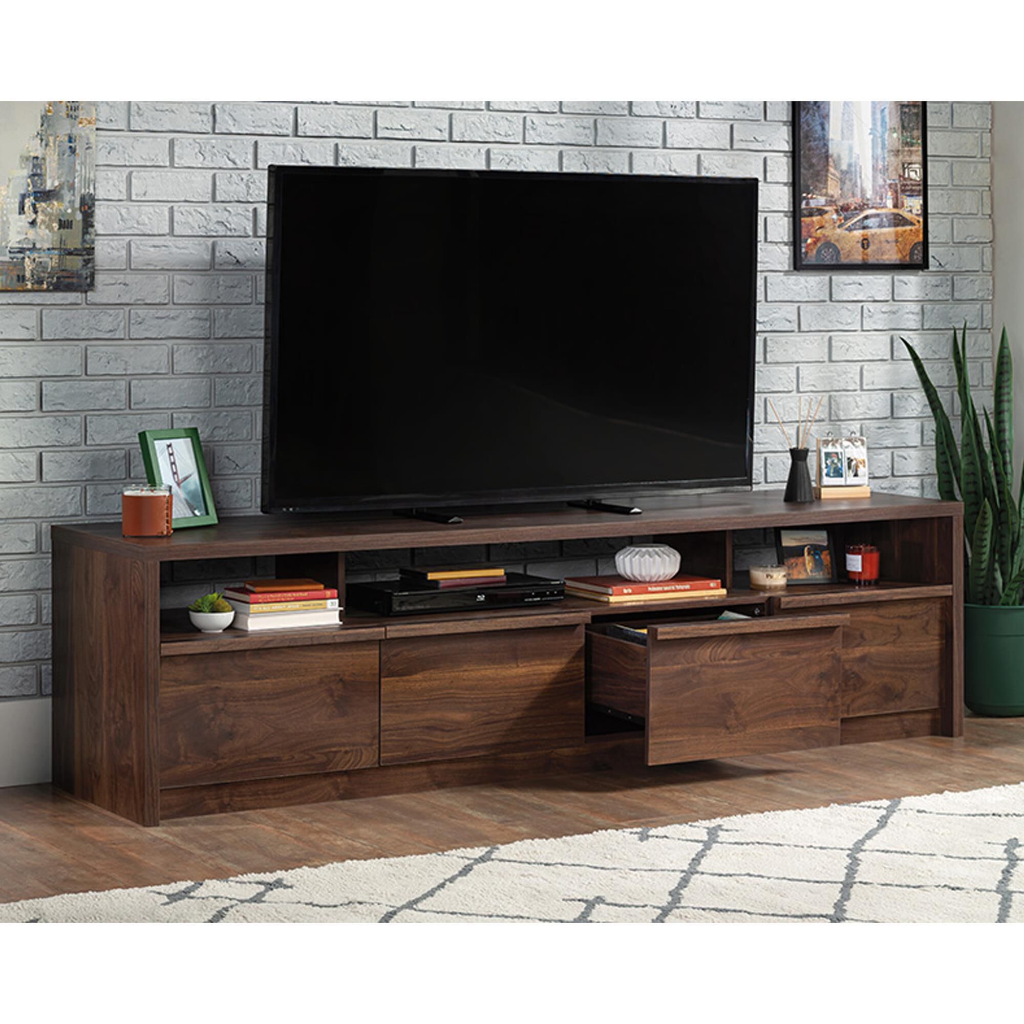 Sauder Harvey Park Credenza in Grand Walnut