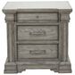 Chapel Hill Madison Ridge 4 Piece King Storage Bedroom Set in Bluff Gray, , large