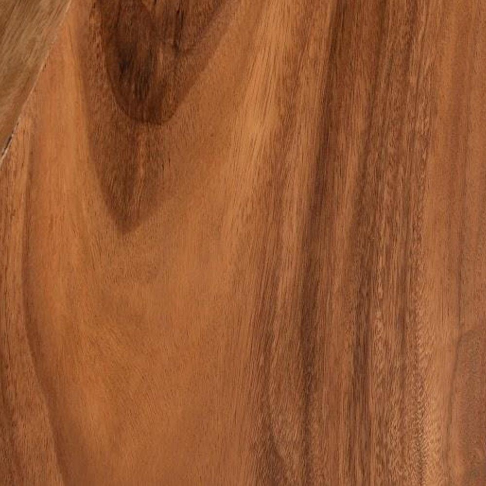 TimberHaus Slant Console Table in Natural and Black, , large