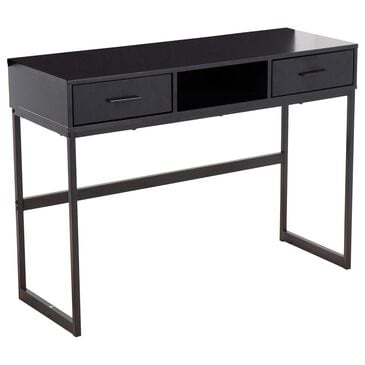 Lumisource Franklin Console Table in Black, , large