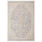 Magnolia Home Carlisle 5"3" Round Blue and Ivory Area Rug, , large