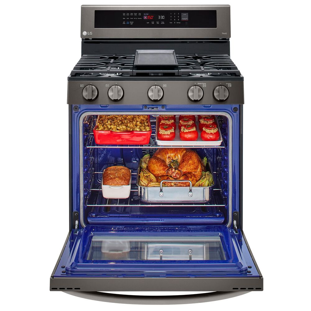 LG 5.8 Cu. Ft. Smart WiFi Enabled True Convection InstaView Gas Range