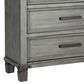 Ashley Russelyn 5 Drawer Chest in Gray, , large