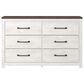 Signature Design by Ashley Gerridan 3 Piece Full Bedroom Set in White and Gray, , large