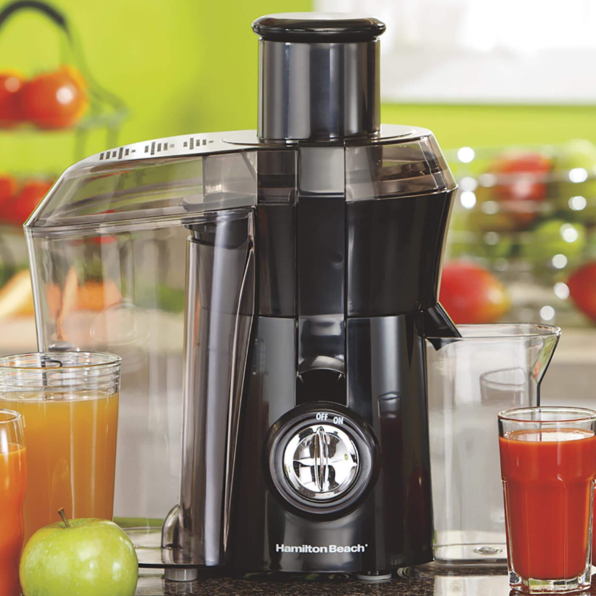 Hamilton Beach 3 Speeds Big Mouth Juice Extractor in Black NFM