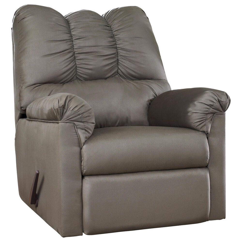 Ashley Darcy Manual Rocker Recliner in Cobblestone, , large