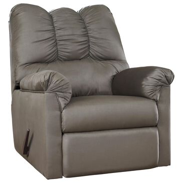 Ashley Darcy Manual Rocker Recliner in Cobblestone, , large