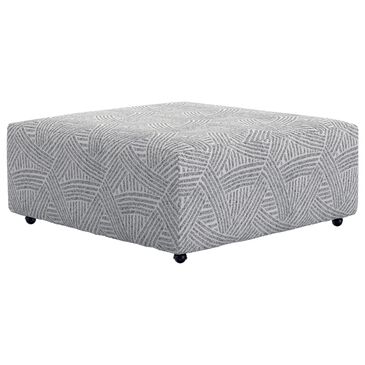 Catnapper Abraxas Castered Cocktail Ottoman in Oyster, , large