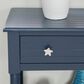 Linon Home Decor Seaboard Accent Table in Navy, , large