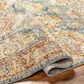 Surya Mona Lisa 6"7" x 9"6" Tan, Dark Blue, Mustard, Brick Red, Olive, Sage and Burgundy Area Rug, , large