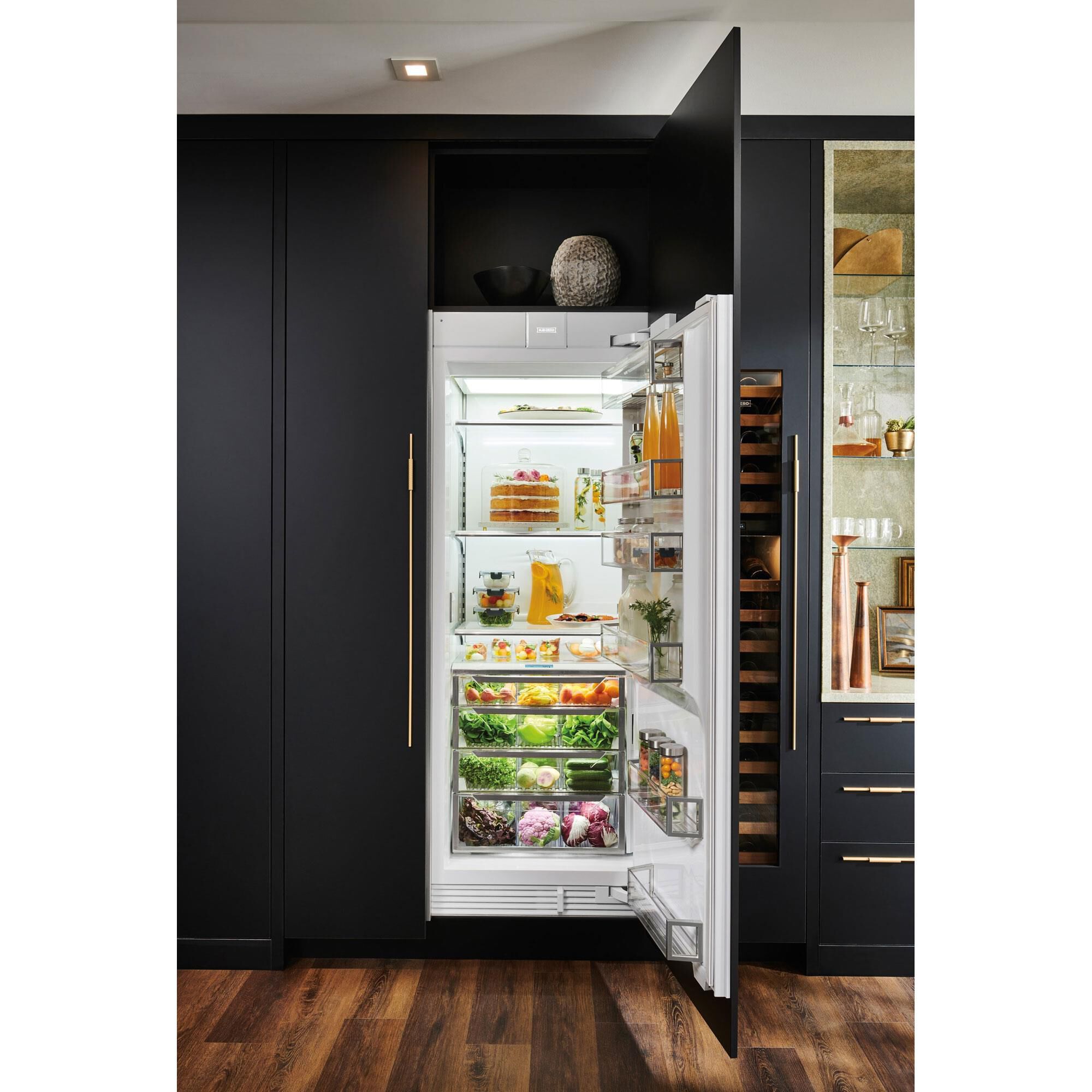 Sub Zero 17.5 Cu. Ft. Built-In Column Right Hinge Refrigerator in