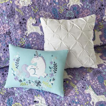 Goldstar Bedding Lola 5-Piece Full/Queen Coverlet Set in Purple, , large