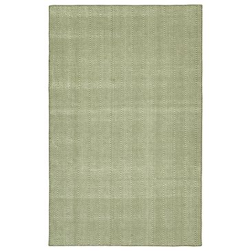 Kaleen Rugs Ziggy ZIG01-23 5" x 7"6" Olive and White Indoor/Outdoor Area Rug, , large