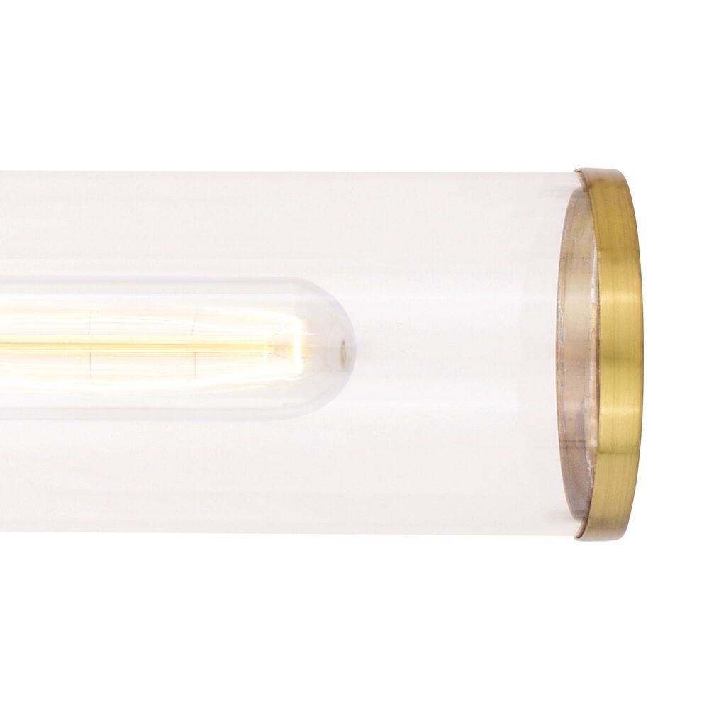 Vaxcel Levitt 2-Light Wall Sconce in Satin Brass, , large