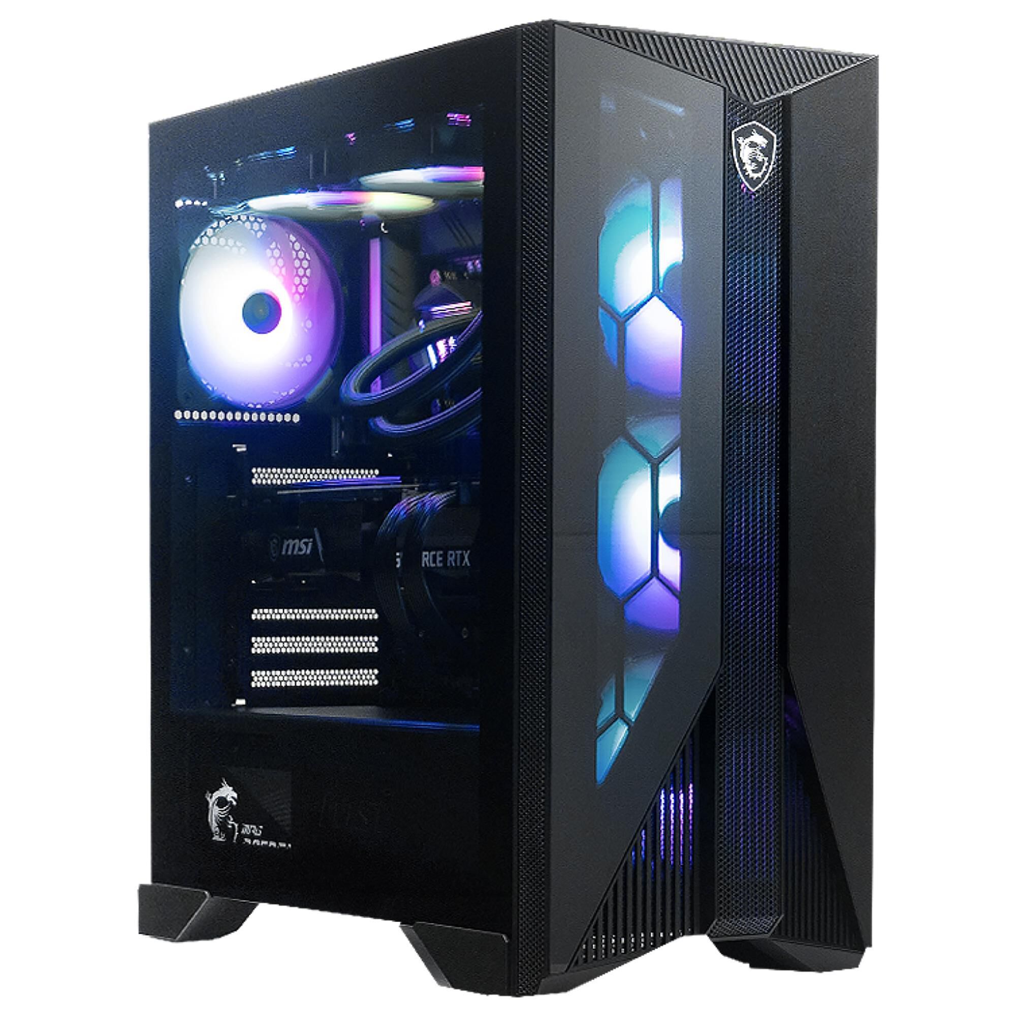 MSI Aegis R 14th Gaming Desktop Intel Core i9 14900F 32GB RAM NVIDIA GeForce RTX 4070 SUPER Graphics 2TB SSD in Black Shop NFM