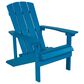 Flash Furniture Charlestown 3-Piece Adirondack Set in Blue, , large