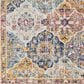 Surya Harput HAP-1018 5"3" x 7"3" Saffron, Orange and Blue Area Rug, , large