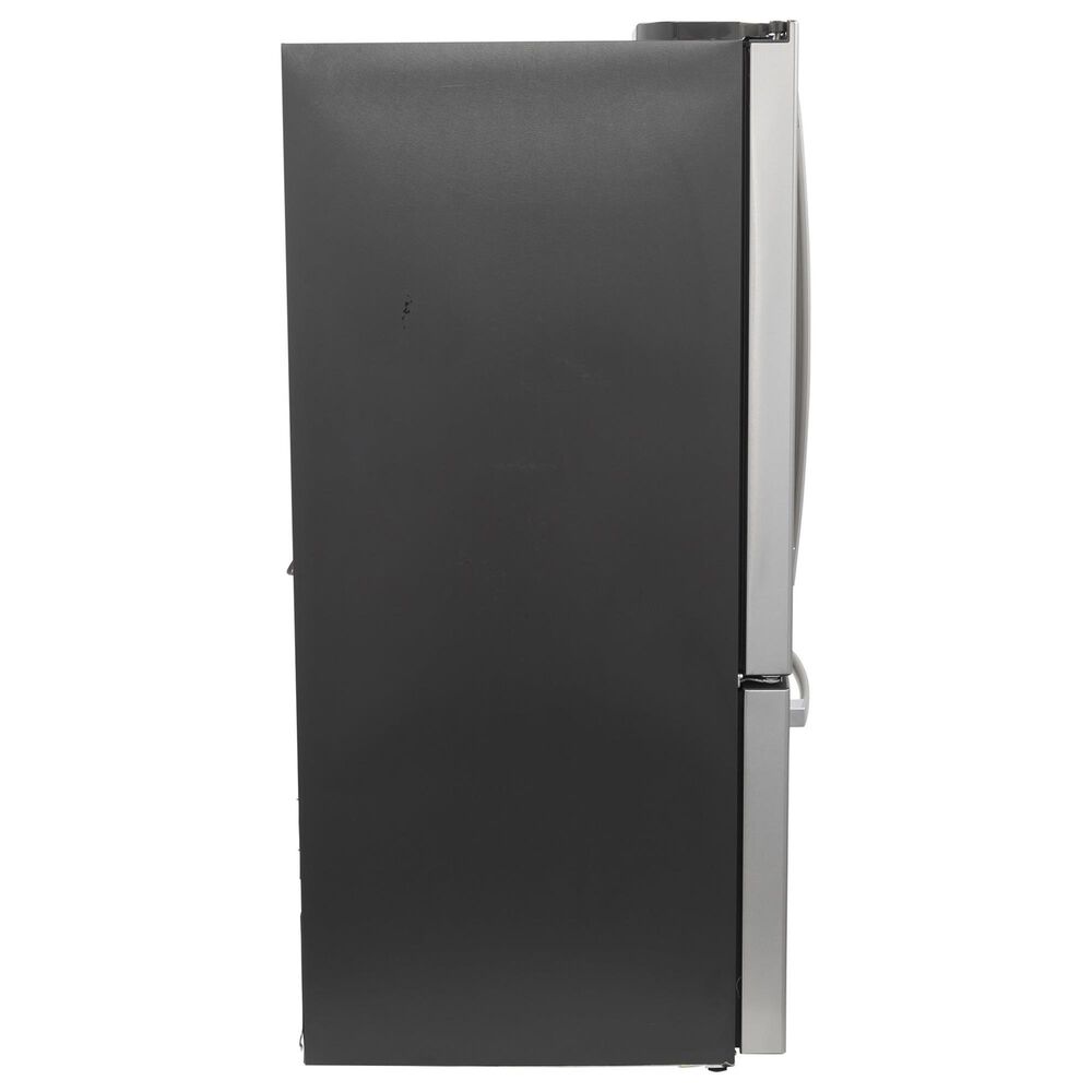 GE Appliances 4-Piece Kitchen Package with 25.7 Cu. Ft. French Door Refrigerator and 5.3 Cu. Ft. 5-Element Freestanding Electric Range in Stainless Steel, , large