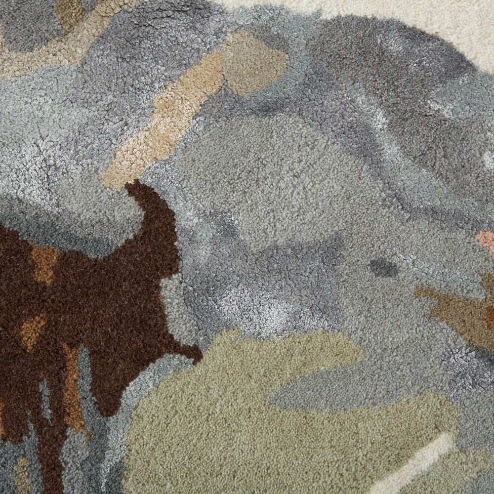 Feizy Dafney 5&#39; x 8&#39; Beige and Multicolor Area Rug, , large
