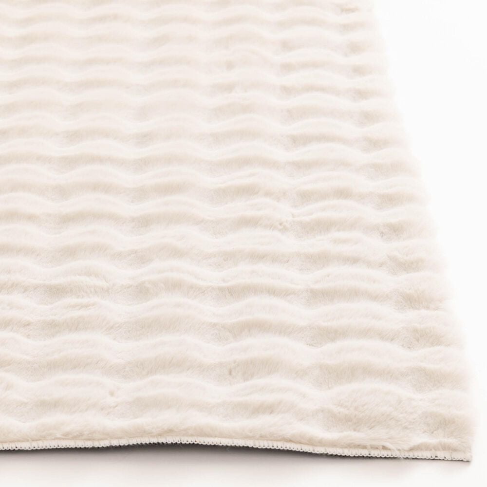Central Oriental Bebel Beige 5&#39; x 7&#39; Area Rug, , large