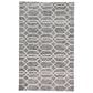 Feizy Belfort 5" x 8" Charcoal and Ivory Area Rug, , large