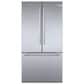 Bosch 2-Piece Kitchen Package with 20.8 Cu. Ft. 3-Door French Door Refrigerator and Pocket Handle Dishwasher in Stainless Steel, , large