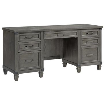 Hawthorne Furniture Foundry 7-Drawer Credenza Only in Brushed Pewter, , large
