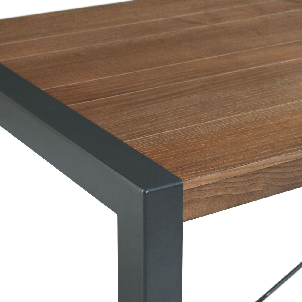 Other Micah Dining Bench in Gunmetal and Walnut, , large