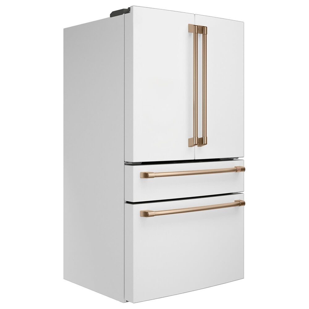 Cafe Left Side Panel for 4-Door Refrigerators in Matte White, , large