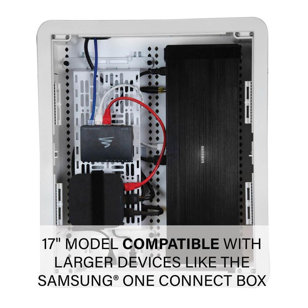 Sanus 17" TV Media In-Wall Box, , large