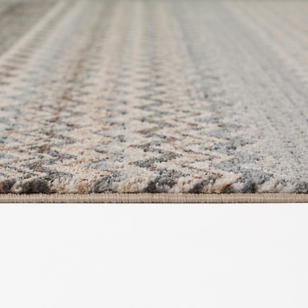 Balta Rugs Resist Barreau Blue 5'3" x 7' Area Rug, , large