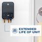 GE Appliances 18 kW Tankless Electric Water Heater in Diamond Gray, , large