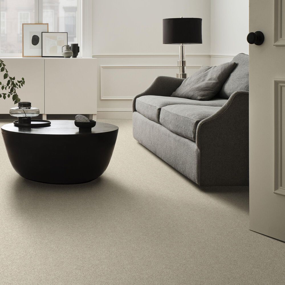 Shaw Simply the Best Cabana Life Solid Carpet in Shifting Sand, , large