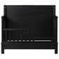 Eastern Shore Modena 4-in-1 Convertible Crib with Toddler Rail in Midnight Blue, , large