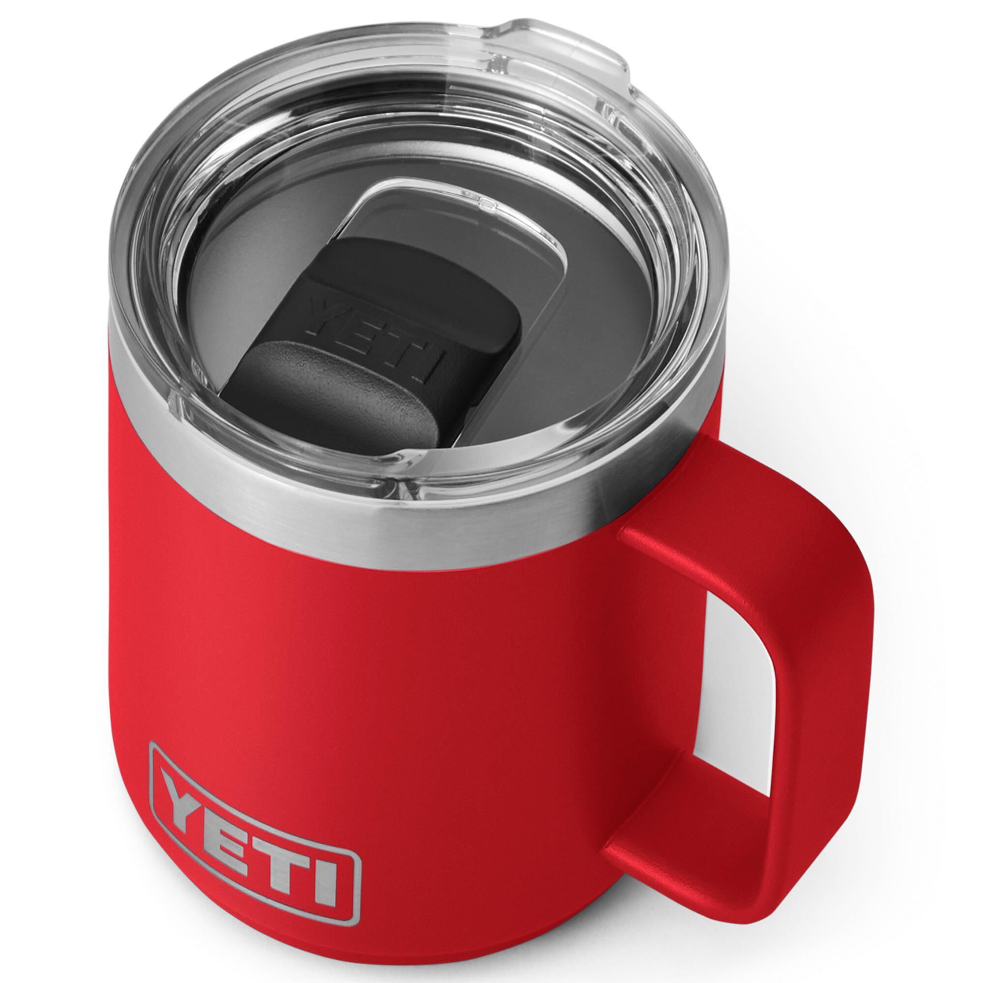 YETI Rambler 10 Oz CL Mug with MagSlider Lid in Rescue Red