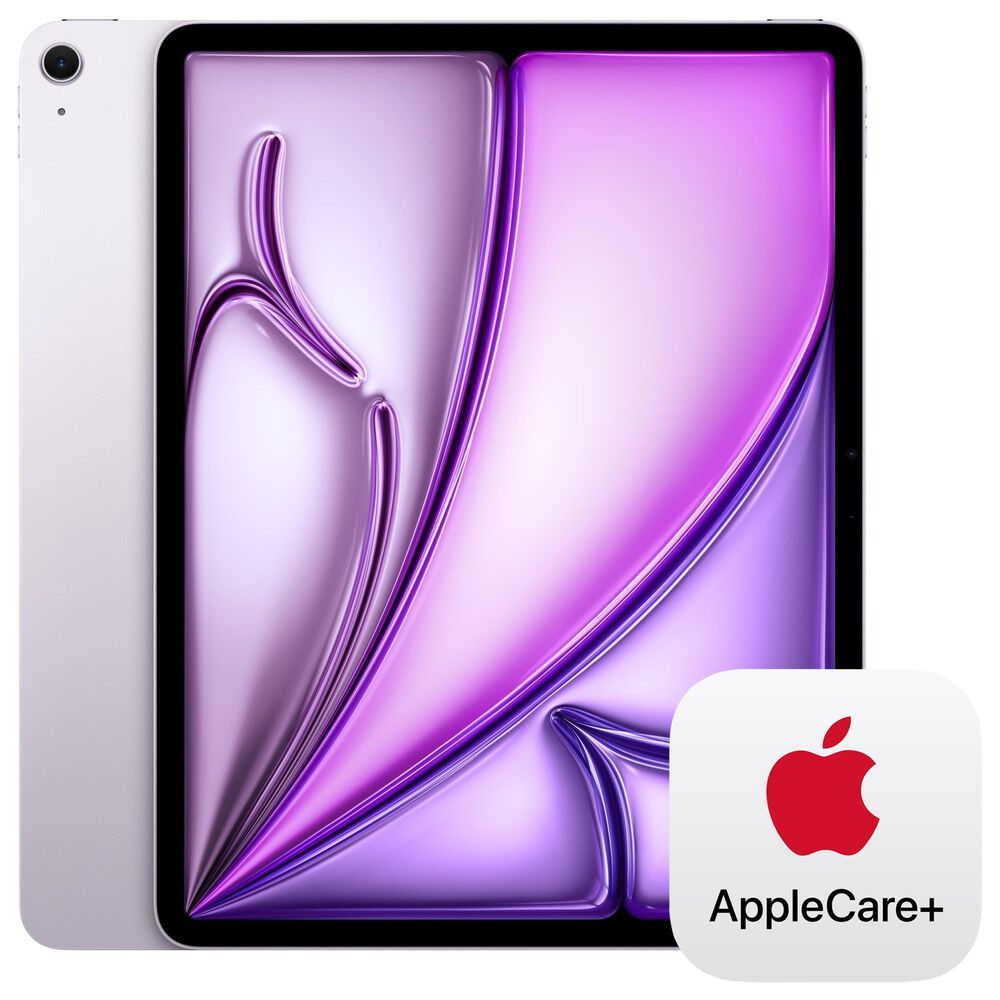 Apple iPad Air 13-Inch M3 chip with Wi-Fi only - 128GB in Purple and 2-Year AppleCare+, , large