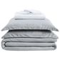 Pem America Truly Calm 5-Piece Twin Bed in a Bag in Grey and White, , large
