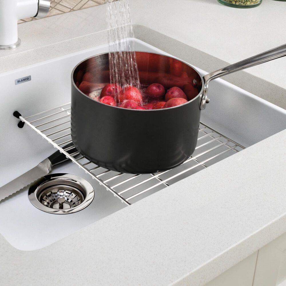 Blanco Precis Bottom Grid for 60/40 and 50/50 Sinks in Stainless Steel, , large