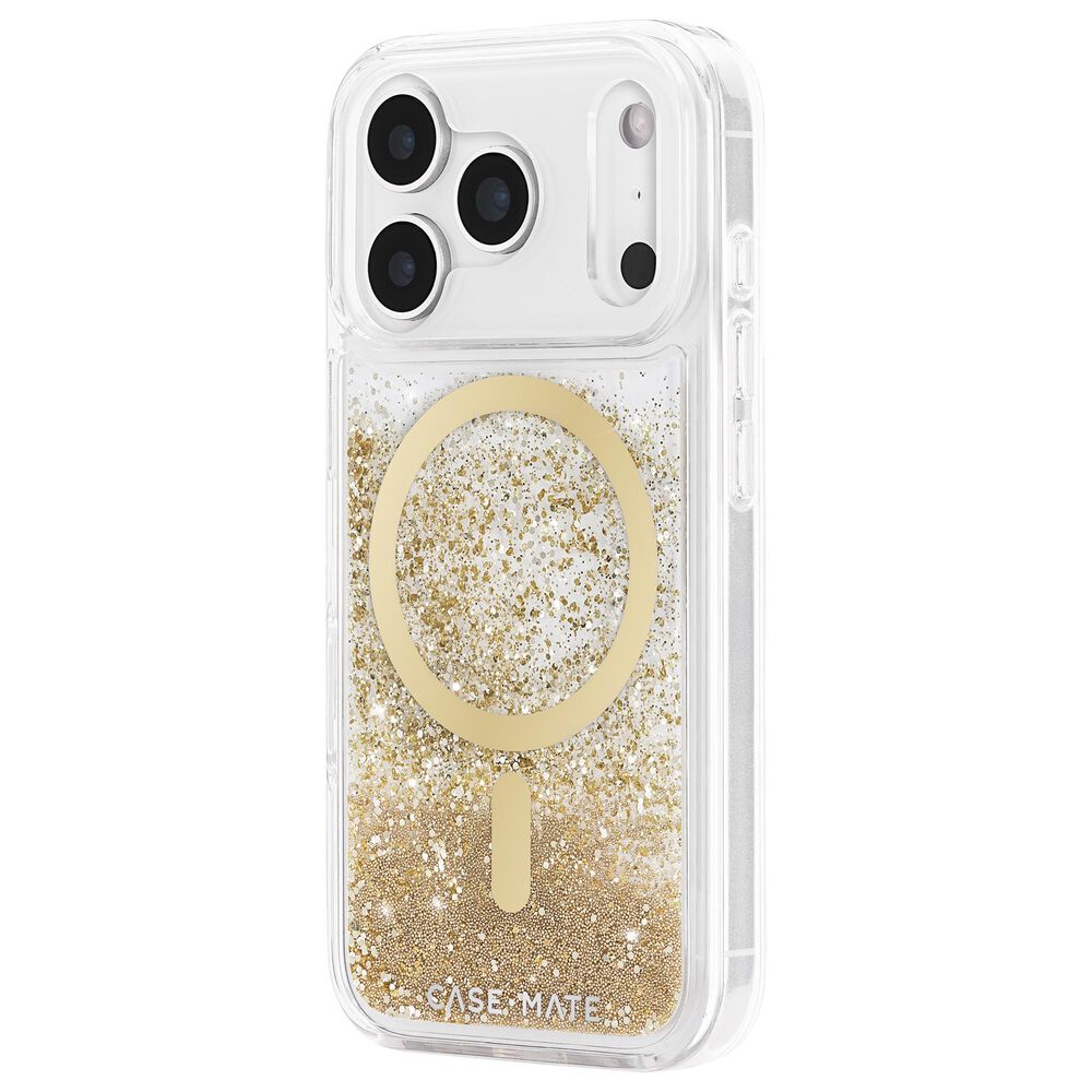 Case-Mate Waterfall MagSafe Case for iPhone 17 Pro in Gold, , large
