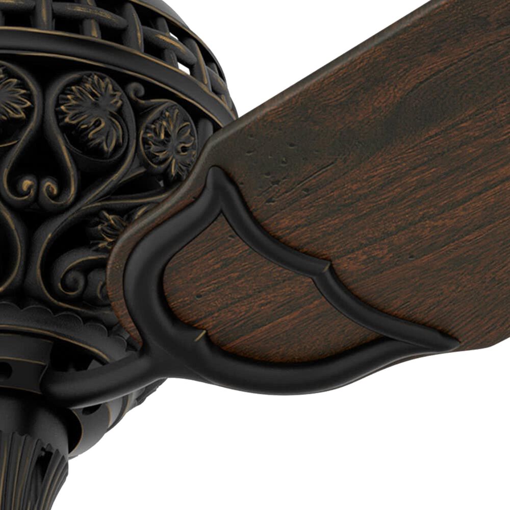 Hunter 1886 Limited Edition 60&quot; Ceiling Fan in Midas Black, , large