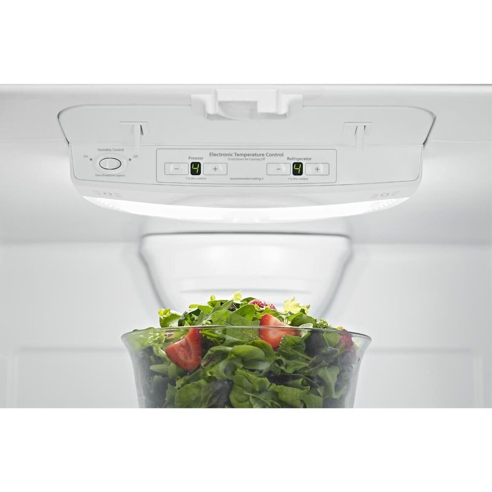 Maytag 21 Cu. Ft. 33-In Wide Top Freezer with PowerCold Feature in White, , large