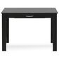 HOMLUX 39" Writing Desk with Drawer in Blackwood, , large