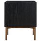 Blue River Carnaby 3-Piece Queen Bed Set in Black Brushed and Bronze, , large