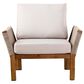 Southern Enterprises Brendina 4-Piece Conversation Set in Oiled Acacia and Natural, , large