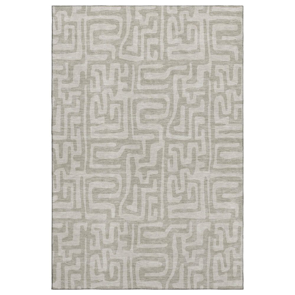 Dalyn Rug Company The Reserve TR1 Taupe 8" x 10" Indoor/Outdoor Area Rug, , large