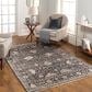 Surya Carlisle 5"3" x 7"9" Dark Brown, Ivory, Light Sage, Dusty Pink, Pale Blue and Olive Area Rug, , large