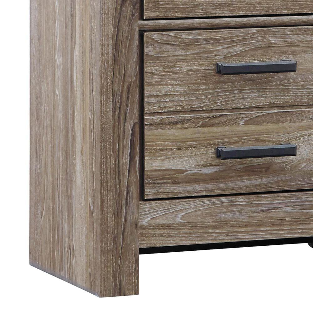 Ashley Zelen 3-Piece Queen Bedroom Set in Warm Gray, , large