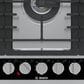 Bosch Benchmark 36" Gas Cooktop in Stainless Steel, , large