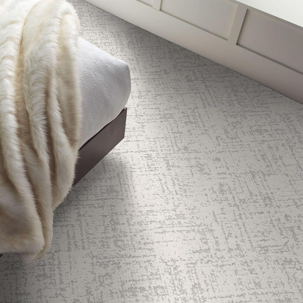 Shaw Sincere Focus Carpet in Aspen White, , large